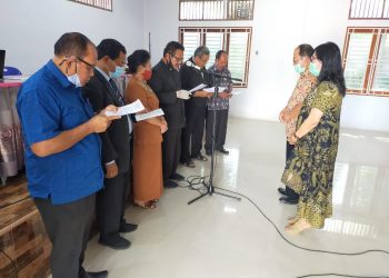 Ir Asner Silalahi MT Didoakan dan Diberangkatkan Para Pendeta HKBP Distrik V Sumatera Timur