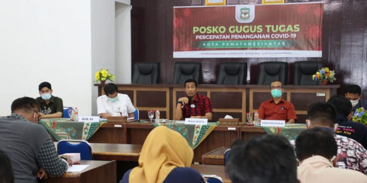 Di Hadapan Tim BPK, Walikota Siantar Sebut Penanganan Covid-19 Sudah Sesuai Aturan