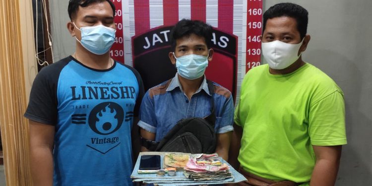 Polres Tapteng Amankan Seorang Penulis Togel di Pinangsori