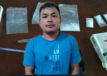 Junaidi Nadeak Ditangkap Bawa Sabu di Bahapal Simalungun