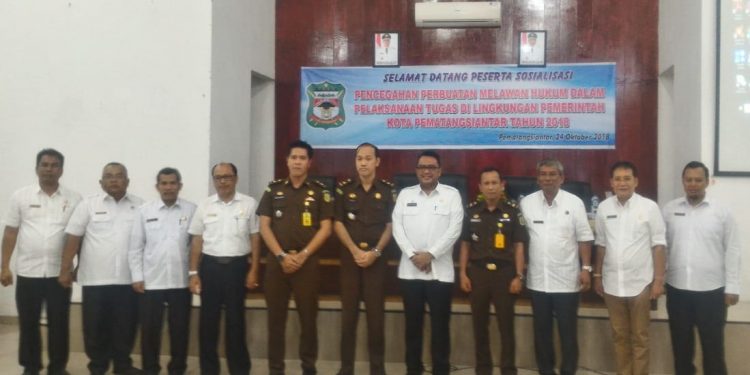 Sejumlah Pimpinan OPD Siantar Dicerdaskan agar Tak Terjerat Hukum