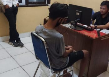 Aksi Pencurian Sepedamotor di Jalan Seram Terekam CCTV