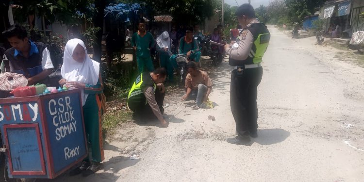 Sepedamotor Sesama Pelajar "Laga Kambing" di Hatonduhan, Satu Orang Tewas