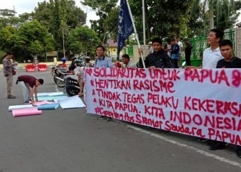 Aliansi Cipayung Plus Gelar Aksi Solidaritas Pasca Insiden Papua