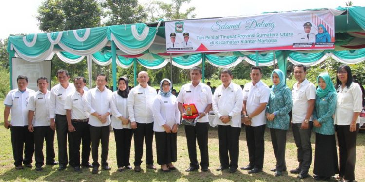 Tim Penilaian Kecamatan Terbaik Sumut Kunjungi Kecamatan Siantar Martoba