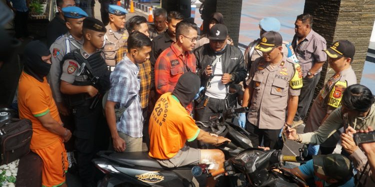 Pencuri Sepedamotor Bersenpi Antar Provinsi Ditangkap Polres Bogor