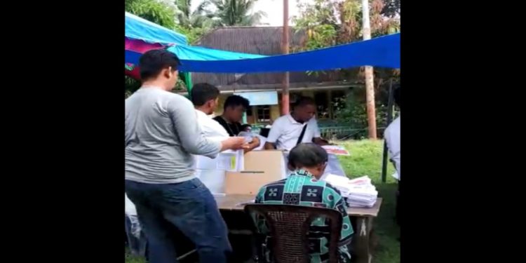 Video Dugaan Kecurangan Pemilu di Tapanuli Tengah Beredar
