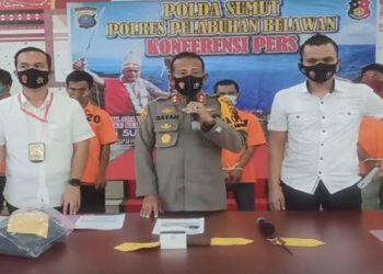 Operasi Kancil, 14 Pelaku Curanmor Dibekuk Polres Pelabuhan Belawan