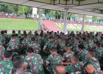 Danyon 122 Tombak Sakti Ingatkan Anggota agar Manfaatkan Cuti Untuk Kerluarga