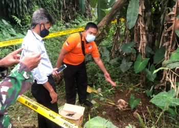 Penemuan Mayat Bayi Terkubur dalam Tanah
