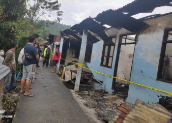 Teriakan Alex Pasaribu Selamatkan Tetangganya saat Empat Rumah Terbakar di Tarutung