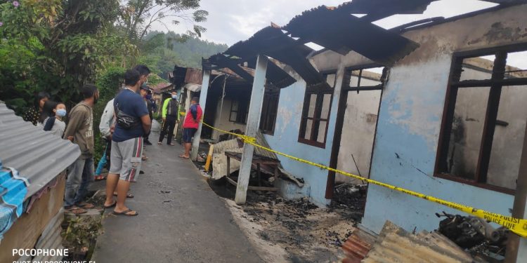 Teriakan Alex Pasaribu Selamatkan Tetangganya saat Empat Rumah Terbakar di Tarutung