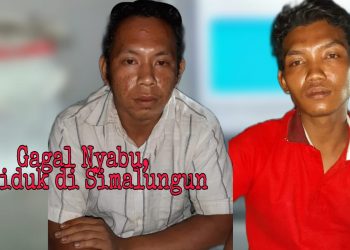 Boncengan Naik Sepedamotor Mau Nyabu, Dua Pria ini Ditangkap Polres Simalungun