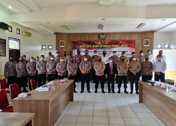 Kapolres Simalungun AKBP Agus Waluyo SIK Pimpin Analisa dan Evaluasi (Anev) Ops.Mantap Praja Toba 2020