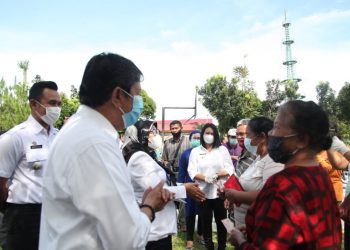 Wakil Walikota Siantar Monitoring Penyaluran JPS di Siantar Selatan
