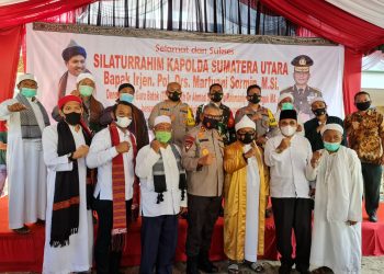 Kapoldasu Silaturahmi Dengan Tokoh Agama TGB Pimpinan Persulukan Serambi Babussalam Simalungun