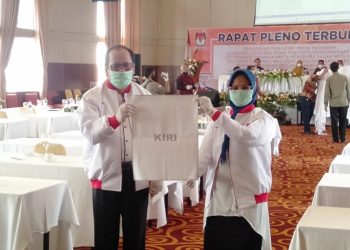Paslon Tunggal, Asner-Susanti Berada di Kolom Kiri Surat Suara