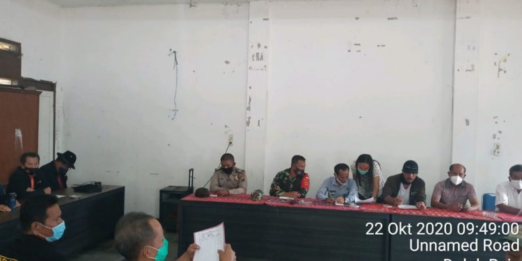Musyawarah Mediasi Tanah Si 4 Tali di Harian dihadiri TNI/Polri