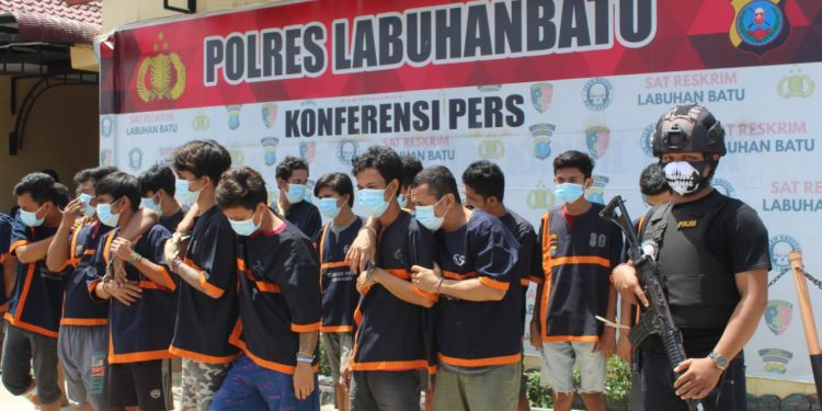 Ops Sikat Toba, Polres Labuhanbatu Ungkap 104 Kasus dengan 130 Tersangka