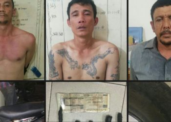 Identitas 3 Perampok yang Diringkus di Jalan Merdeka Terungkap, Kenali Wajahnya!