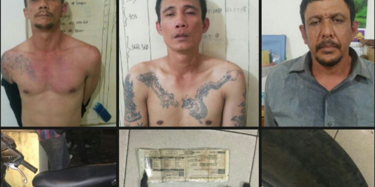 Identitas 3 Perampok yang Diringkus di Jalan Merdeka Terungkap, Kenali Wajahnya!