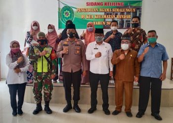 Kapolsek Perdagangan Hadiri Penyerahan Reward MTQ dan Tali Asih