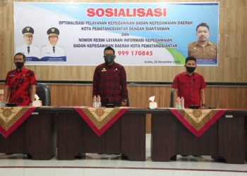 BKD Siantar Miliki Aplikasi Siantarman untuk Sistem Pelayanan Kepegawaian