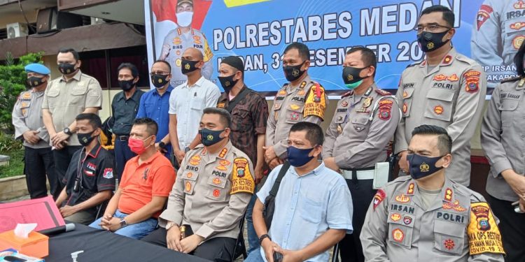 Polrestabes Medan Gelar Konferensi Akhir Tahun 2020 Polrestabes Medan Gelar Konferensi Akhir Tahun 2020