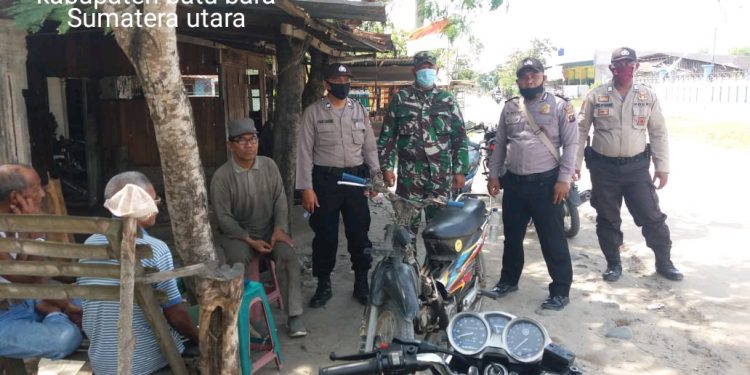 TNI-POLRI Kompak Menyisir Masyarakat Yang Langgar Protokol Kesehatan