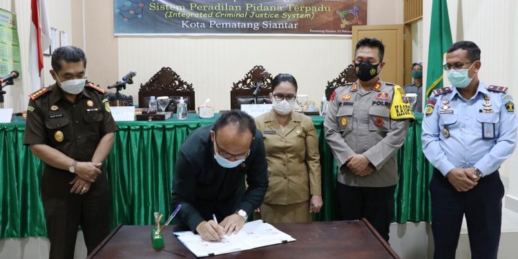 Walikota Harapkan Rakor Aparat Penegak Hukum Lebih Memantapkan Penegakan Hukum di Siantar