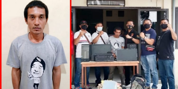 Kantor Kesbang Pol Dibobol Maling, Aksi Pelaku Terekam CCTV