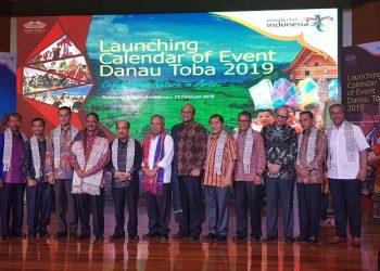 Pangdam I/BB Hadiri Launching Calendar Of Events Danau Toba 2019 di Kementerian Pariwisata