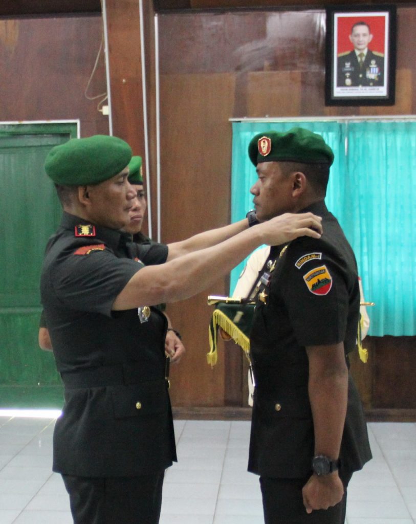 Danrindam I/BB Pimpin Upacara Pengambilan Sumpah dan Penyerahan Jabatan Dansecata-A Rindam I/BB