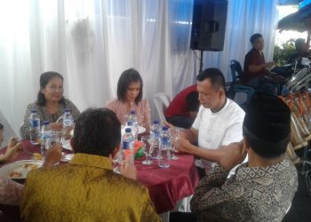 Silaturahmi Dandim 0207/Simalungun saat Open House Wakil Bupati
