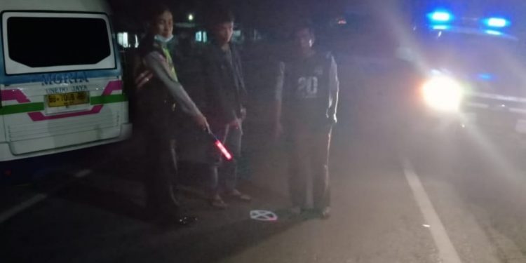 Minibus Moria Seruduk Sepedamotor di Jalinsum Siantar-Parapat, Sonang Nababan Tewas 