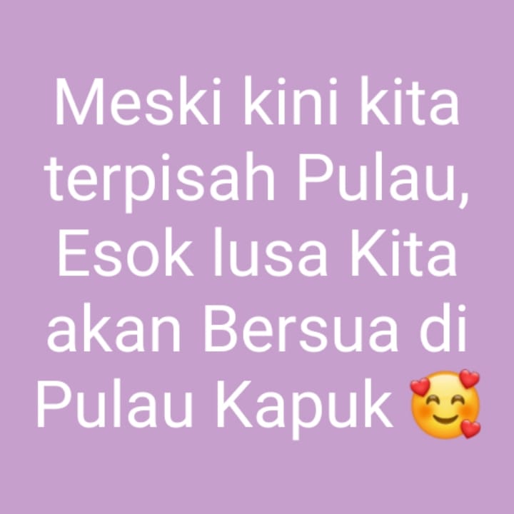 Delapan Status Whatsapp Curhat Para Pejuang LDR di Tengah Pandemi Covid-19 Delapan Status Whatsapp Curhat Para Pejuang LDR di Tengah Pandemi Covid-19