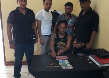 10 Hari Melalarikan Diri, Bandar Sabu Berhasil Ditangkap Polsek Serbelawan