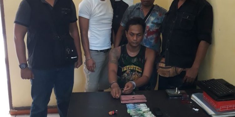 10 Hari Melalarikan Diri, Bandar Sabu Berhasil Ditangkap Polsek Serbelawan