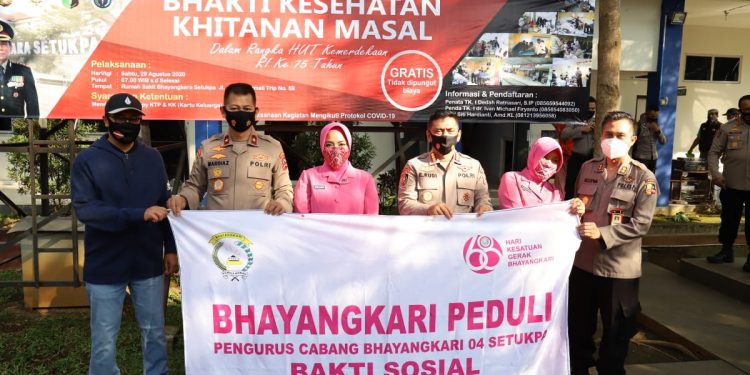 185 Anak Ikut Khitanan Massal Gratis di RS Bhayangkara Setukpa Lemdiklat Polri