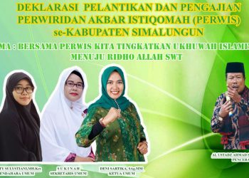 Deklarasi dan Pelantikan PERWIS se-Kabupaten Simalungun Digelar 3 November