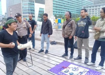 Sejumlah Wartawan Protes Aksi Barbar Kader PDI P di Kantor Radar Bogor