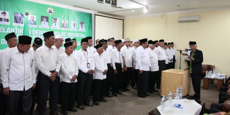 Dewan Mesjid Kota Pematangsiantar 2017-2022 Dilantik