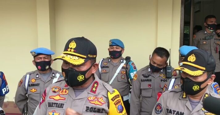 Polda Sumut Amankan 253 Orang Peserta Demo Anarkis