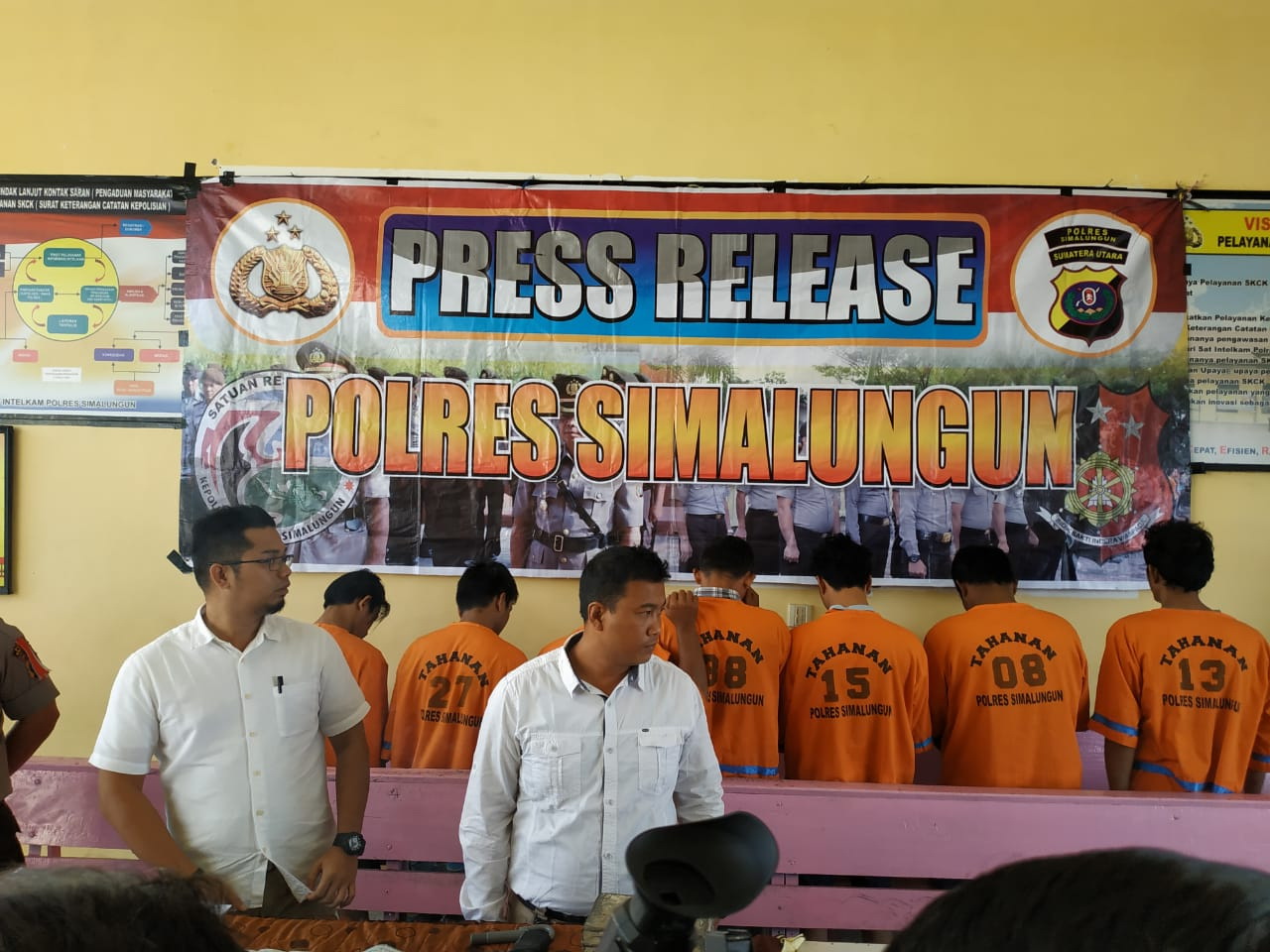 7 Sindikat Pencurian Mobil Antar Provinsi Diringkus Polres Simalungun