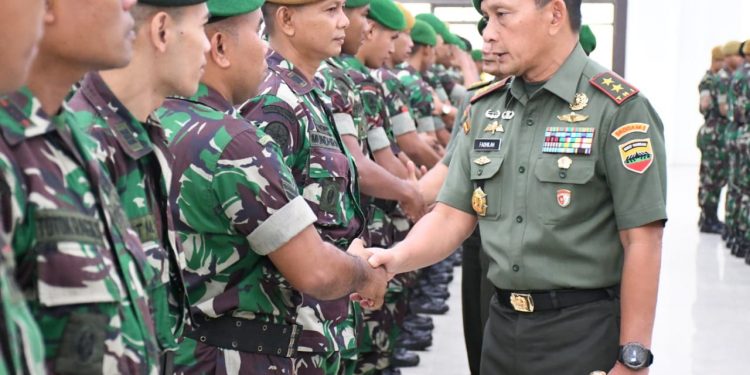 90 Personil Satgas Apter Kodam I/BB Diberangkatkan