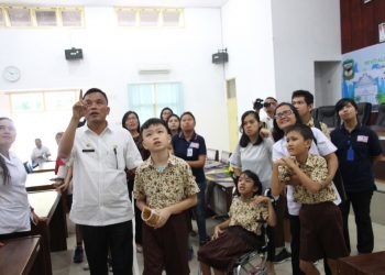 Siswa Difabel Mau Belajar tentang Pemko Siantar, Wakil Walikota Berpesan agar Hormati Orangtua