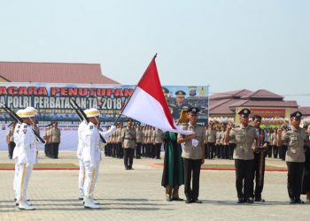 Selamat, 292 Bintara Muda SPN Hinai, Polda Sumut Dilantik