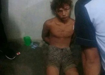 Diduga Mencuri di Warung, Pria Bertato "Do Not Wory" Babak Belur Dipukuli Warga