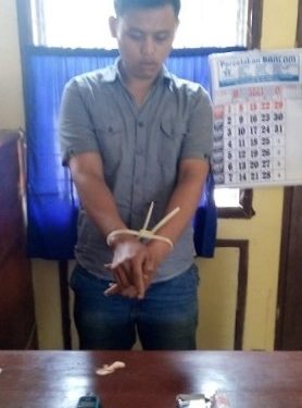 Bawa Sabu Siap Edar Dari Medan, Dody Kenak Cokok di Serbelawan