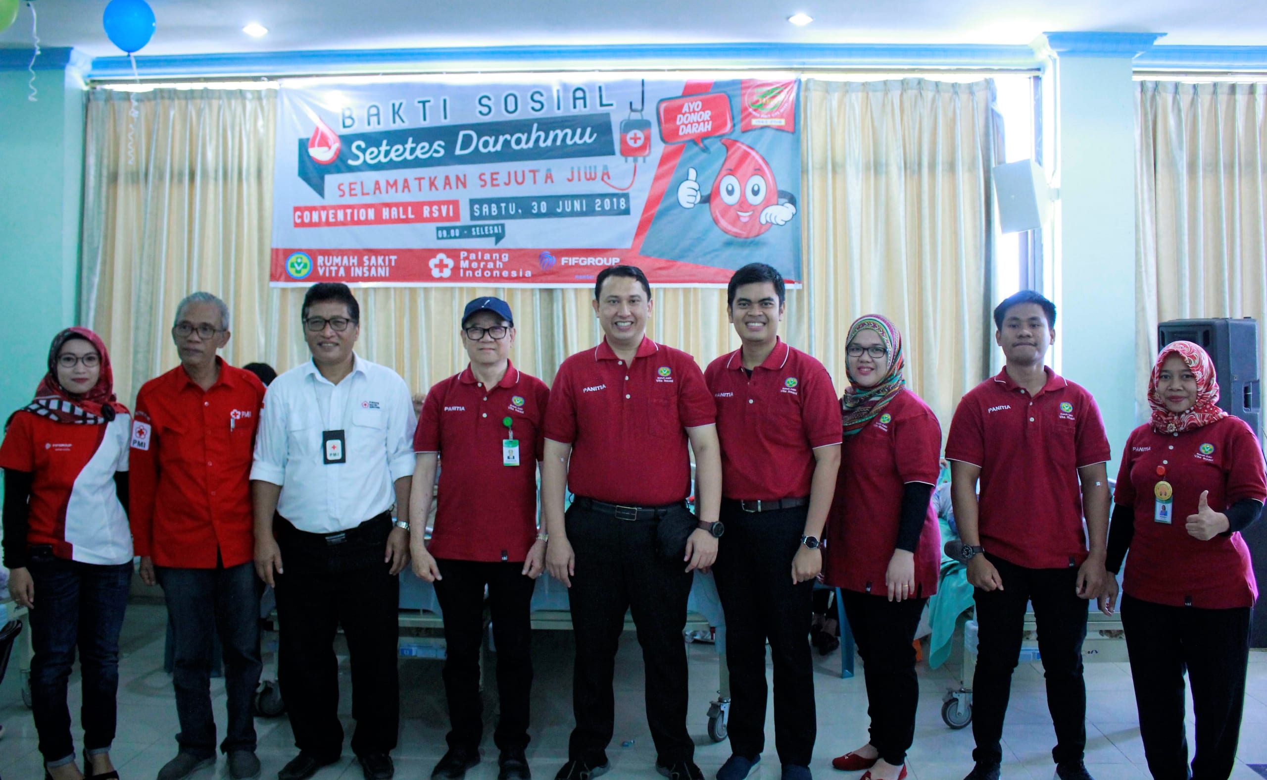 Seminar Kegawatdaruratan Jantung dan Paru serta Donor Darah di HUT RS Vita Insani